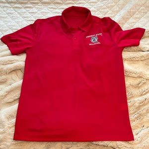 Red Fresno State polo shirt